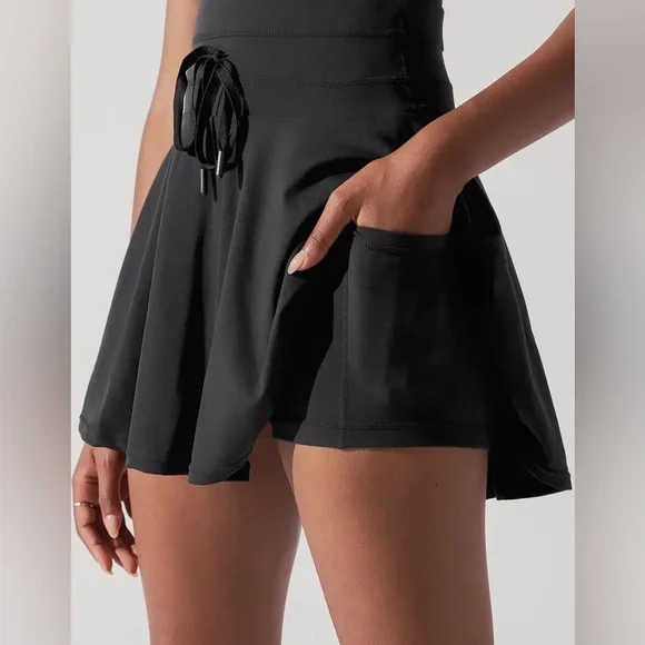 POPFLEX Twirl Dress in Black - Picture 6 of 10